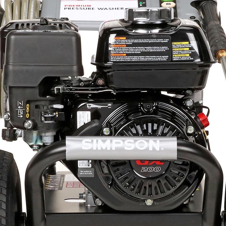 Simpson SIMPSON PowerShot PS3228-S 3300 PSI at 2.5 GPM HONDA GX200 Cold Water Pressure Washer