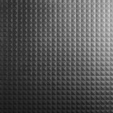 Kinzie Pyramid Charcoal Black 8x16 3D Matte Ceramic Tile by Lux Tile