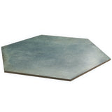 Angela Harris Flatiron Aquamarine 20" Hexagon Matte Porcelain Tile