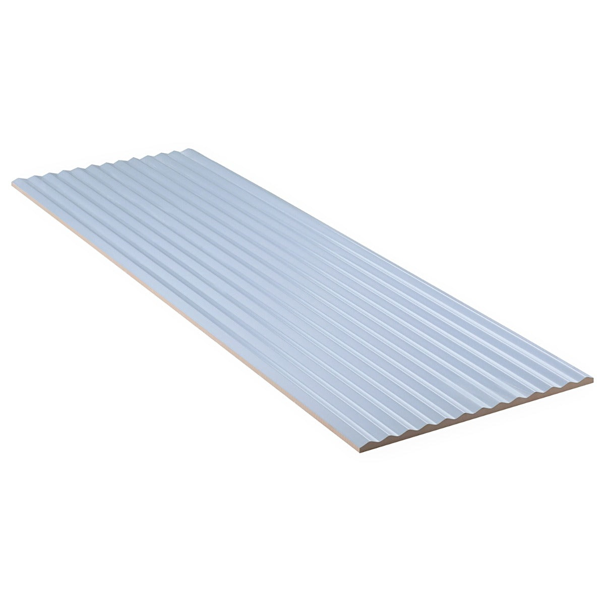 Mod 3D Denim Blue 12x36 Matte Ceramic Tile - Lux Tile