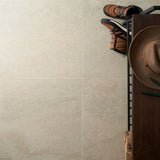 Acadia Linen White 24x24 Matte Porcelain Tile - Tilebar