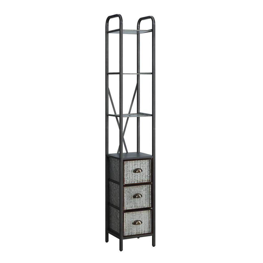 Montclair 12 in. W x 11 in. D x 73 in. H Metal Tower - Super Arbor
