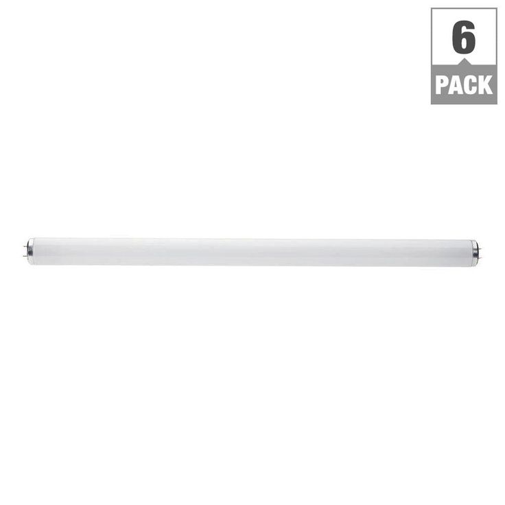Philips 20-Watt T12 2 ft. Fluorescent Linear Plant and Aquarium Grow Tube Light Bulb (6-Pack)