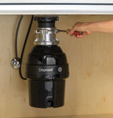 GE 3/4 HP Batch Feed Garbage Disposal