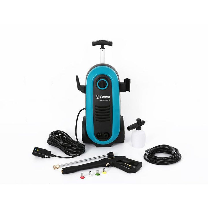 POWER 2200 PSI 1.76 GPM Electric Pressure Washer in Blue