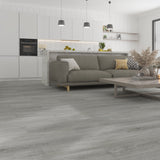 Lucida USA MaxCore Pro Greywolf Gray 20-mil x 7-3/32-in W x 48-in L Waterproof Interlocking Luxury Vinyl Plank Flooring (24.5-sq ft/ Carton)
