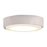 1-Light LED Brushed Nickel Wet Ceiling Fan Light Kit