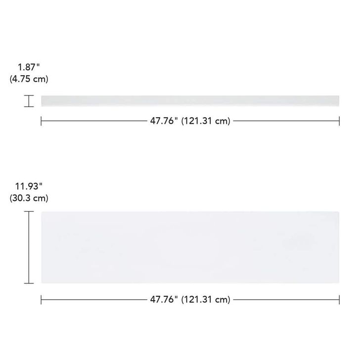 Commercial Electric 1 ft. x 4 ft. 40-Watt Dimmable White Integrated LED 4000 Lumens Frameless Flat Panel with Color Change 3CCT