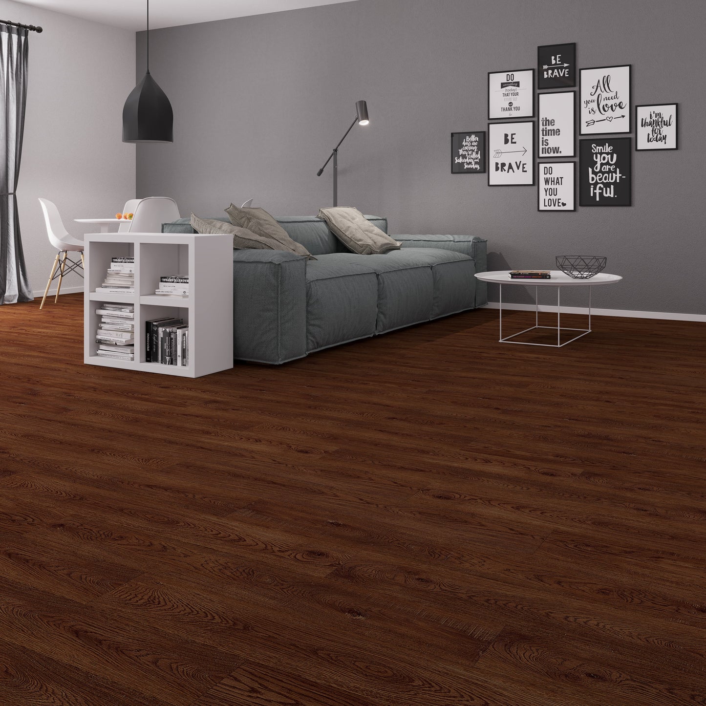 Lucida USA TruCore Ponytail 7-3/32-in W x 4-4/5-mm T Waterproof Interlocking Luxury Vinyl Plank Flooring, 24.5-sq ft/Box