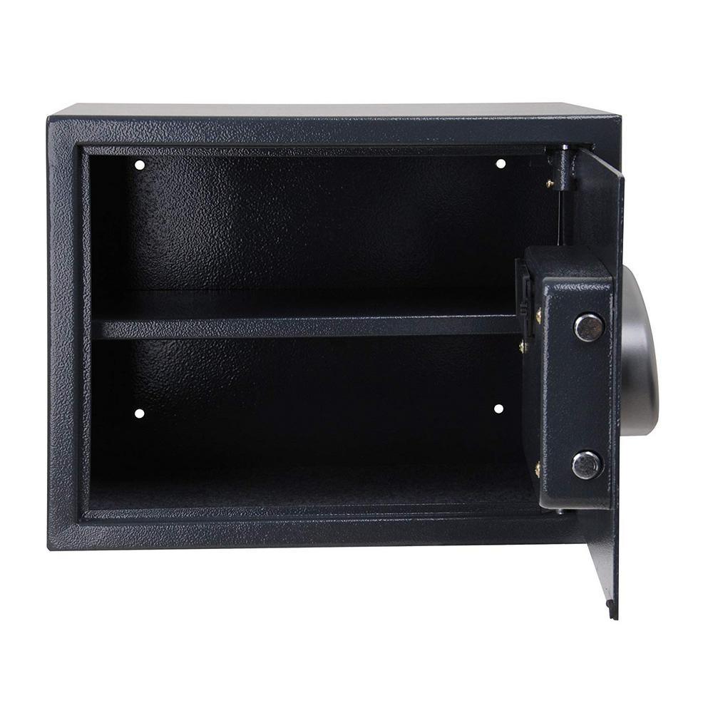1.25 cu. ft. Steel Security Safe with Digital Lock, Black - Super Arbor