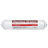 Premium 10 in. Universal Inline Alkaline Replacement Water Filter Cartridge for Reverse Osmosis RO System, pH+