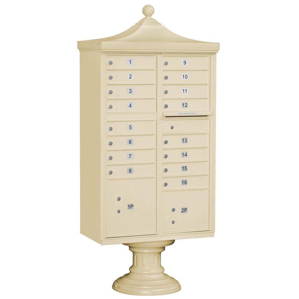 Regency Decorative 12-Compartment Post-Mount Cluster Box Unit - Super Arbor