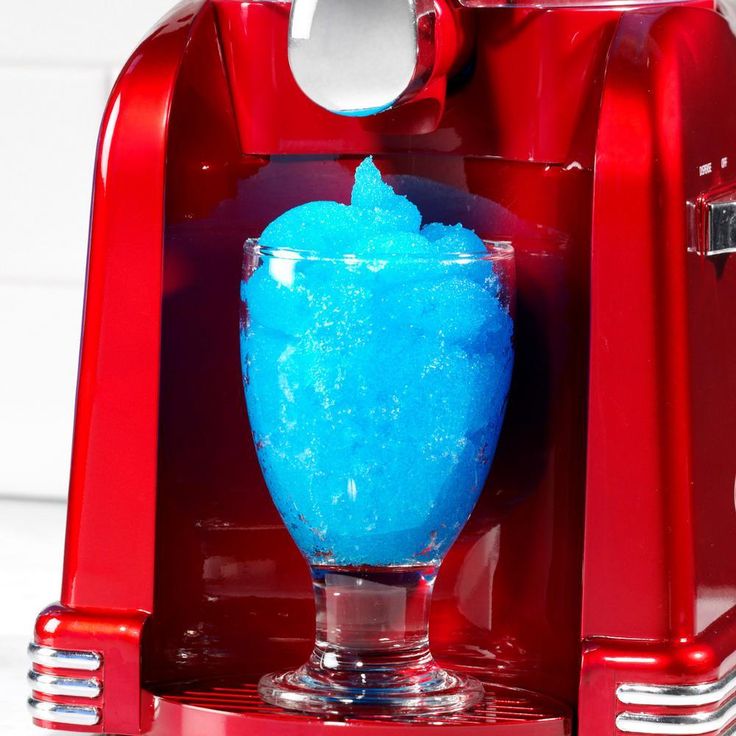 32 oz. Single Speed Retro Red Slush Drink Blender
