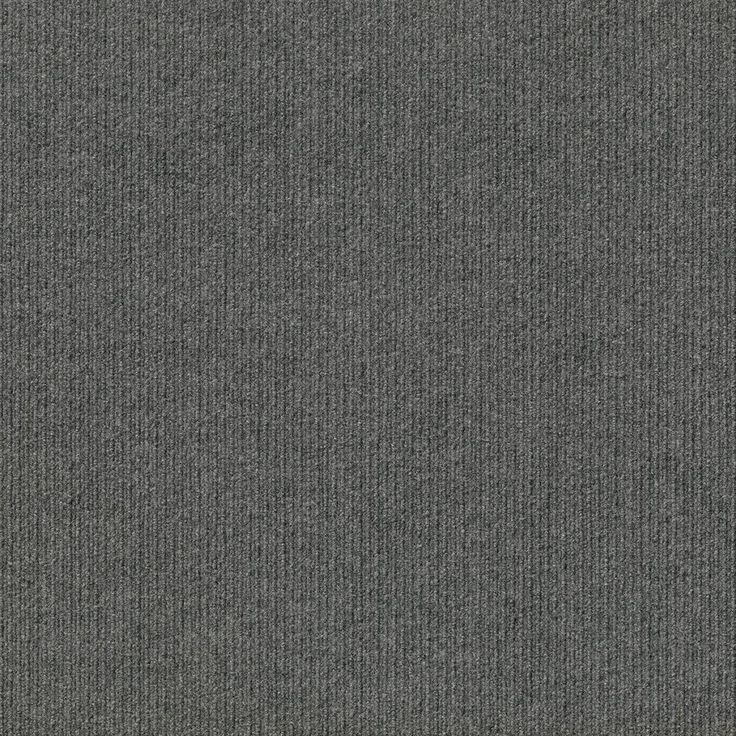 Foss Peel and Stick First Impressions High Low Rib Shadow 24 in. x 24 in. Commercial Carpet Tile (15 Tiles/Case)