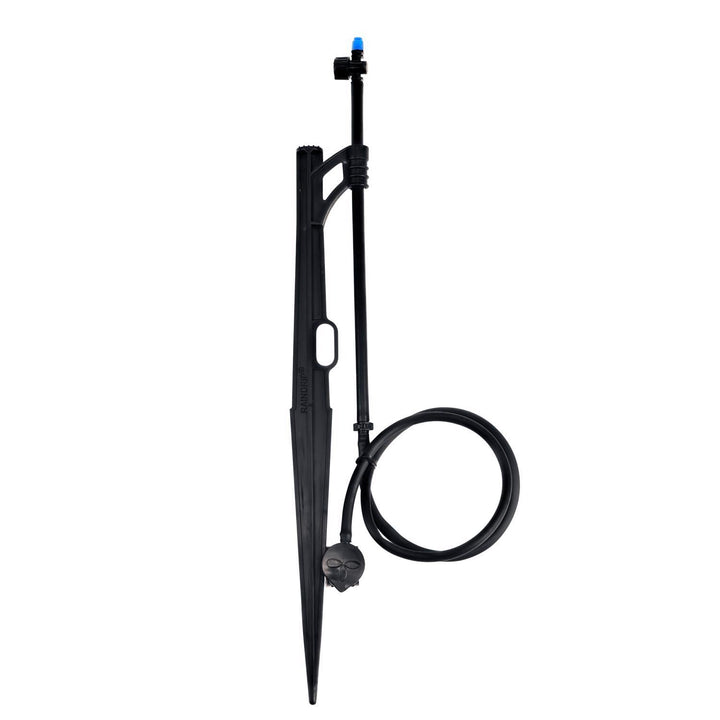 Raindrip Adjustable Flow Micro Sprinkler on 13 in. Stake for 1/4 in. Tubing, 1-Pack