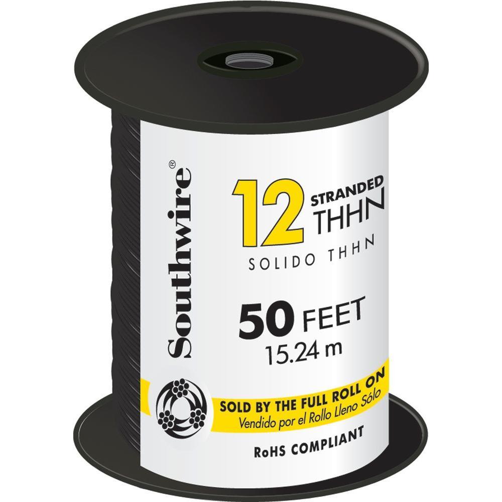 500 ft. 12 White Stranded CU THHN Wire - Super Arbor