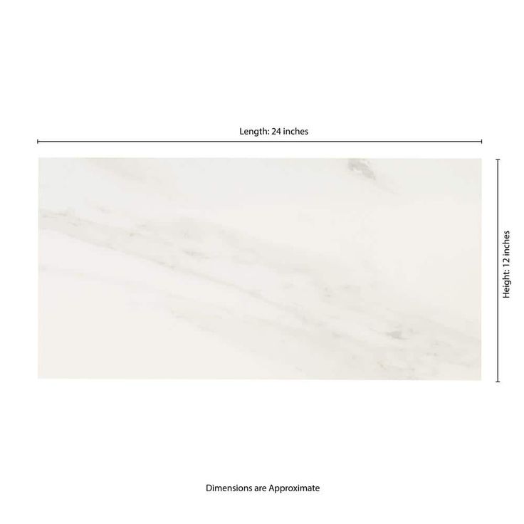 MSI Kolasus White 12 in. x 24 in. Polished Porcelain Floor and Wall Tile (16 sq. ft./case)