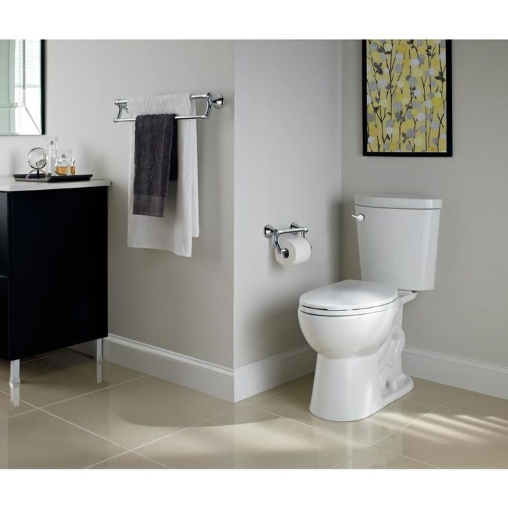 Delta Transitional 24-in Polished Chrome Wall Mount Grab Bar