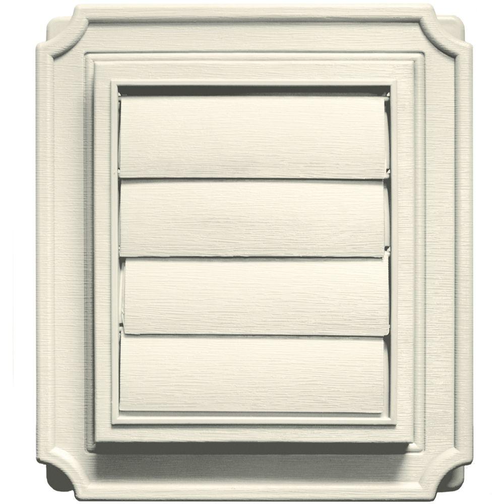 Scalloped Exhaust Siding Vent #082-Linen - Super Arbor