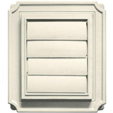 Scalloped Exhaust Siding Vent #082-Linen - Super Arbor