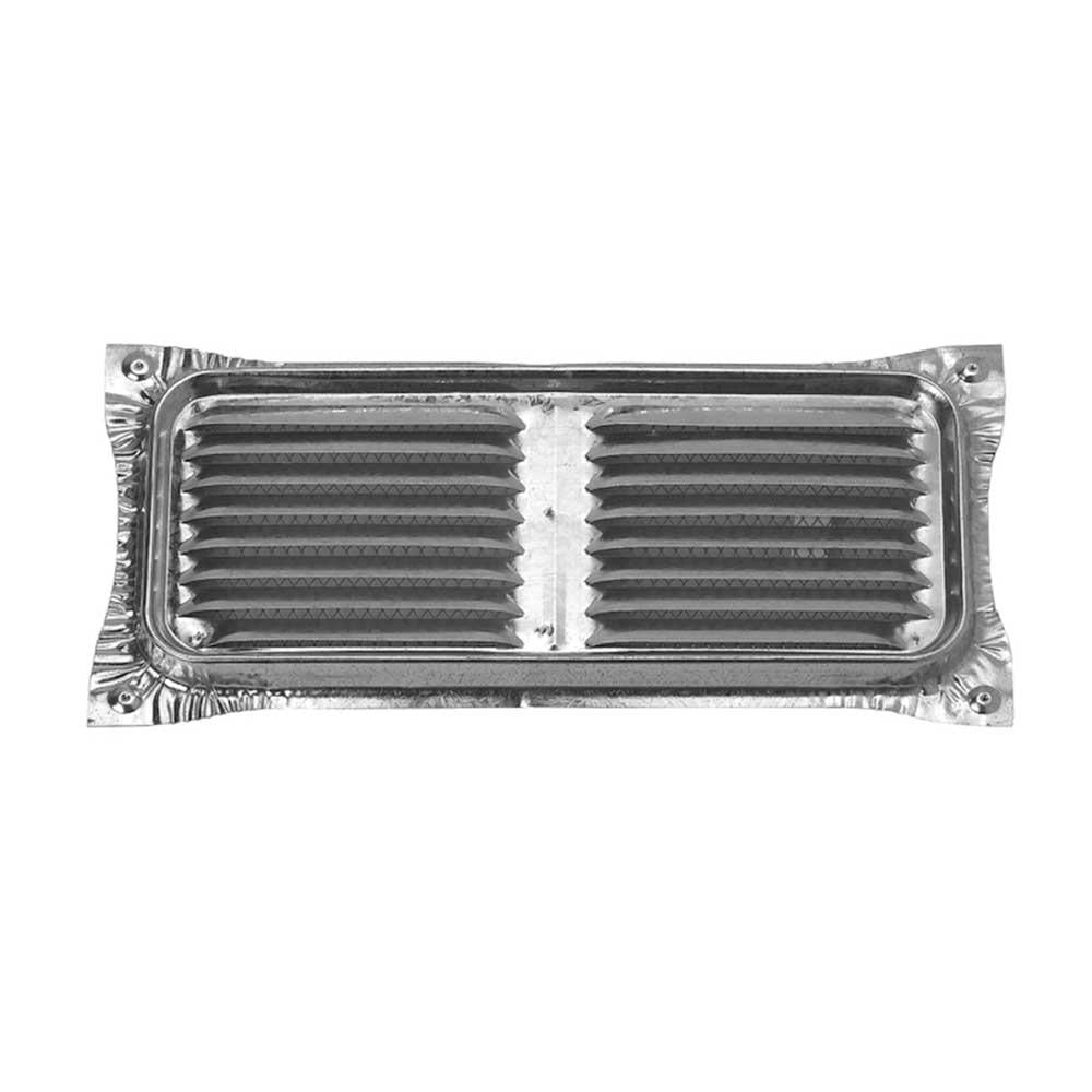 14 in. x 6 in. Galvanized Steel Foundation Vent - Super Arbor