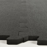 Greatmats Sport Plus Designer Black 2 ft. x 2 ft. x 0.39 in. Interlocking High Density Foam Floor Tiles (Case of 25)