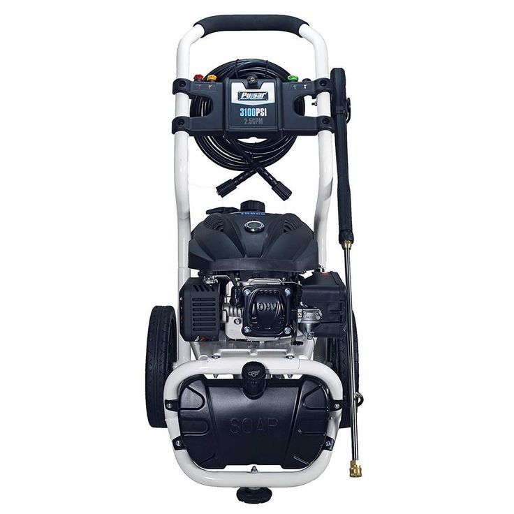 Pulsar 3100-PSI 2.5-GPM Gas Electric/Recoil Start Axial Cam Pump Gas Pressure Washer