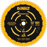 DEWALT Precision Trim 12-in 80-Tooth Carbide Miter Saw Blade