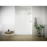Rely 60 in. x 32 in. Single Threshold Shower Base with Right-Hand Drain in White - Super Arbor