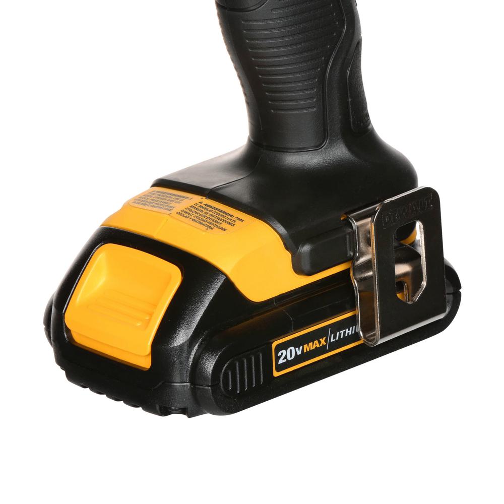 20-Volt MAX Lithium-Ion Cordless 1/4 in. Impact Driver Kit with (2) Batteries 4Ah, Charger and Case - Super Arbor