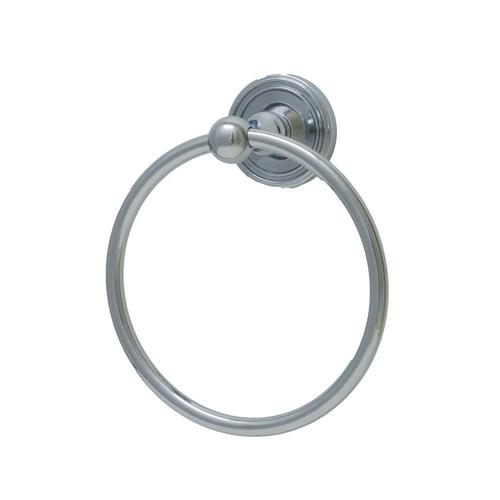 Residential Essentials Bradford Black Wall Mount Towel Ring - Super Arbor