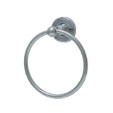 Residential Essentials Bradford Black Wall Mount Towel Ring - Super Arbor