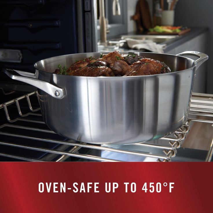 Premier 5 qt. Stainless Steel Saute Pan with Glass Lid