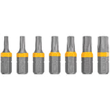 DEWALT MAXFIT 1 in. Torx Screwdriver Bit Set (7-Piece)