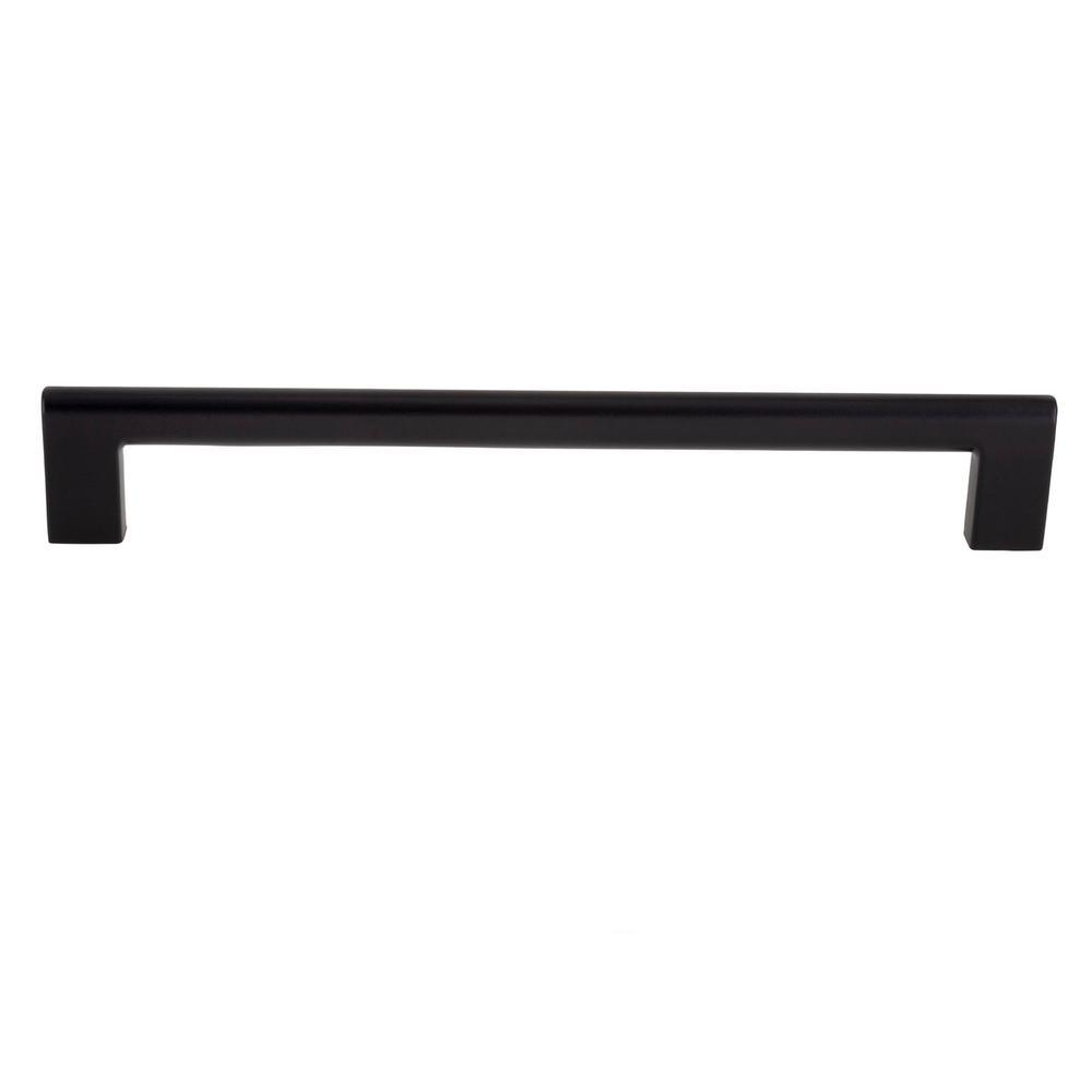 Vail 8 in. Matte Black Drawer Pull - Super Arbor