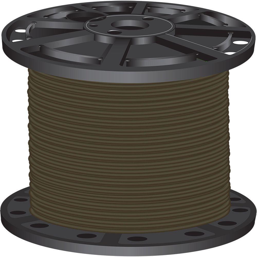 500 ft. 6 Black Stranded CU SIMpull THHN Wire - Super Arbor