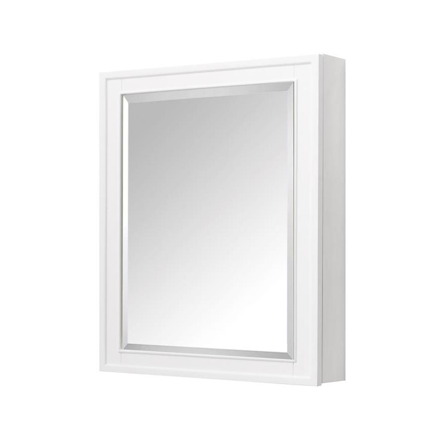 Avanity Madison 28-in x 36-in Rectangle Surface Poplar Mirrored Medicine Cabinet - Super Arbor