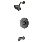 Chatfield Single-Handle 3-Spray Tub and Shower Faucet with 1.8 GPM (Set of 2) in Legacy Bronze (Valve Included) - Super Arbor