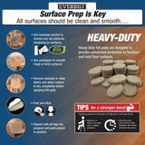 1 in. Beige Heavy-Duty Self-Adhesive Felt Pads (96-Pack)