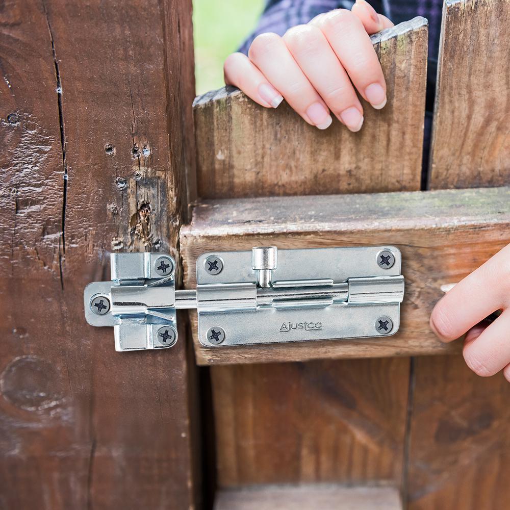 4 in. Zinc Barrel Bolt - Super Arbor
