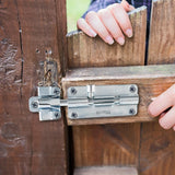 4 in. Zinc Barrel Bolt - Super Arbor