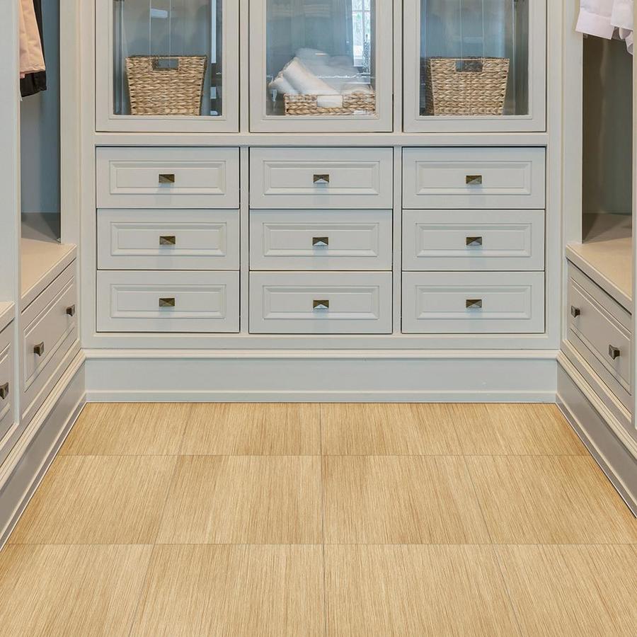 Perfection Floor Tile Classic Wood 6-Piece 20-in x 20-in Cork Luxury Vinyl Tile