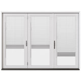JELD-WEN 108-in x 80-in Fiberglass Folding, Right-hand folding – product-only view