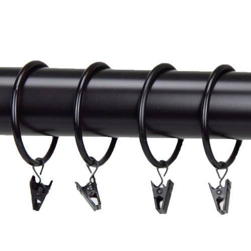 Rod Desyne 10-Pack 2-in Silver Curtain Ring - Super Arbor