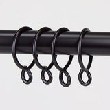 Rod Desyne 10-Pack 2.25-in Silver Curtain Ring - Super Arbor