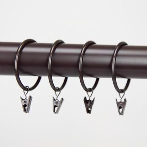 Rod Desyne 10-Pack 2-in Silver Curtain Ring - Super Arbor