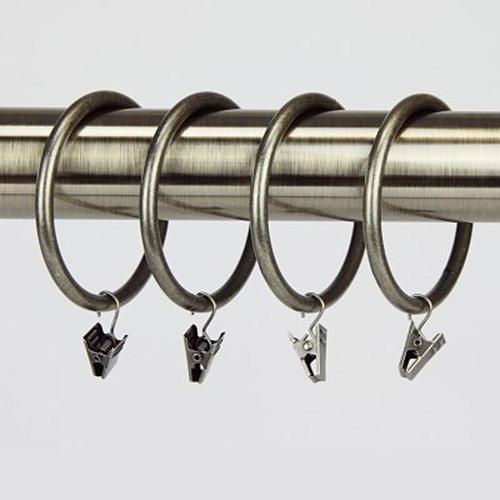 Rod Desyne 10-Pack 2.5-in Black Curtain Ring - Super Arbor
