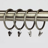 Rod Desyne 10-Pack 2.5-in Black Curtain Ring - Super Arbor