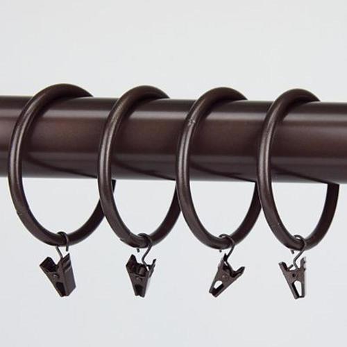 Rod Desyne 10-Pack 2.5-in Black Curtain Ring - Super Arbor