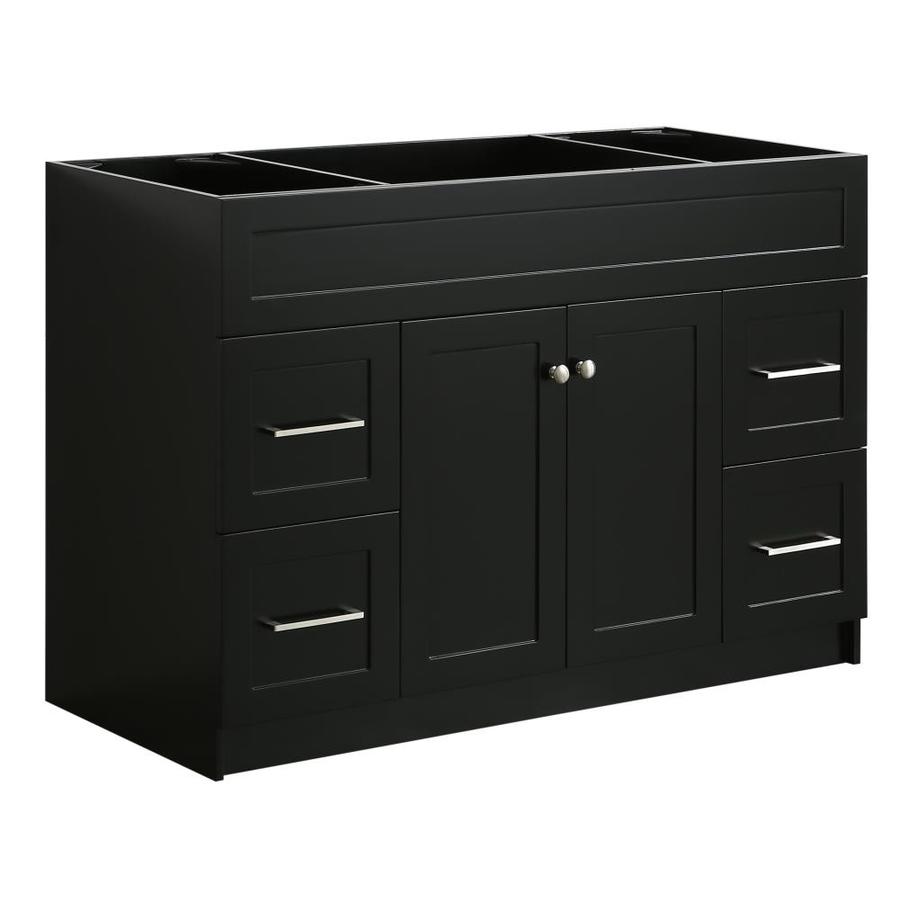 ARIEL Hamlet 48-in Grey Bathroom Vanity Cabinet - Super Arbor